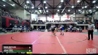 190 lbs Quarterfinal - Uriah Virzi, Paducah Tilghman vs Wade Mettling, Oldham County