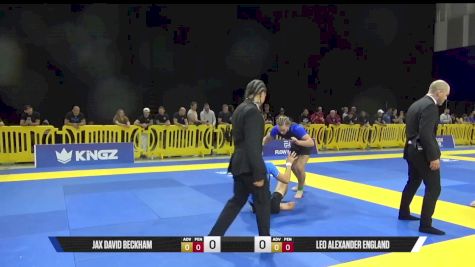 Leo Alexander England vs Jax David Beckham 2025 Pan IBJJF Jiu-Jitsu No-Gi Championship