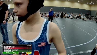 64 lbs Round 1 (10 Team) - Bryce Krisher, Warriors WC vs John Cambra, Mat Assassins