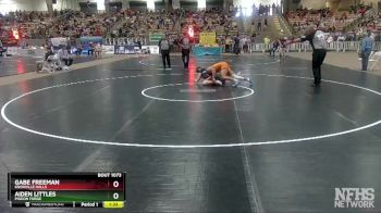 A 170 lbs Champ. Round 1 - Aiden Littles, Pigeon Forge vs Gabe Freeman, Knoxville Halls
