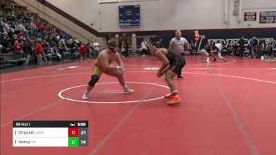 285 lbs Rr Rnd 1 - Taye Ghadiali, Campbell vs Tristan Kemp, Cal Baptist