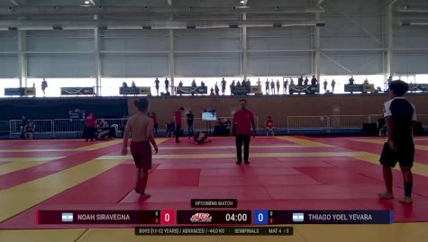Noah Siravegna vs Thiago Yoel Yevara 2025 ADCC South American Championship