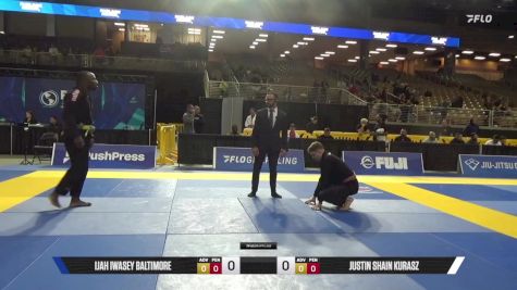 Justin Shain Kurasz vs Ijah Iwasey Baltimore 2025 Pan Jiu Jitsu IBJJF Championship