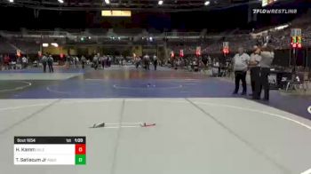 86 lbs 2nd Place - Ty Satiacum Jr, Team Aggression vs Hans Kamm, Salem Elite Mat Club