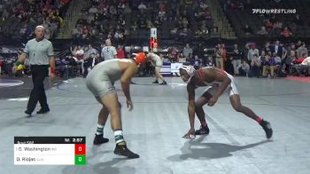 174 lbs Consolation - Donnell Washington, Indiana vs David Riojas, Illinois