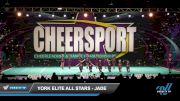 York Elite All Stars - Jade [2022 L1 Youth - D2 - Small - B] 2022 CHEERSPORT National Cheerleading Championship