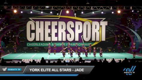 York Elite All Stars - Jade [2022 L1 Youth - D2 - Small - B] 2022 CHEERSPORT National Cheerleading Championship