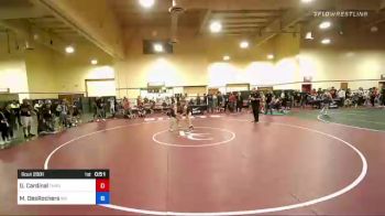 48 lbs Round Of 16 - Gus Cardinal, Thorobred Wrestling Club vs Mason DesRochers, Washington