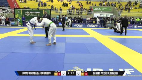 Danillo Paixão De Oliveira vs Lucas Santana Da Rocha Rios 2025 Brasileiro Jiu-Jitsu IBJJF