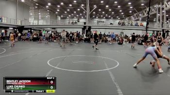 88 lbs Semis (4 Team) - Bentley Jackson, Team Boogie Men vs Luke Chunko, Grit Mat Club