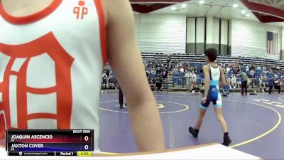 63 lbs Semifinal - Joaquin Ascencio, MI vs Jaxton Coyer, MI