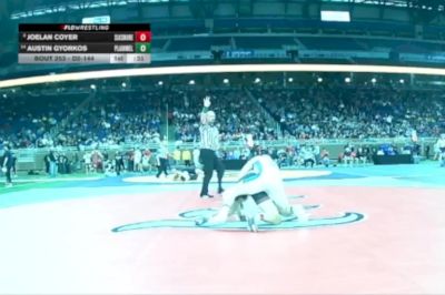 D2-144 lbs Cons. Round 2 - Austin Gyorkos, Plainwell vs Joelan Coyer, Stevensville Lakeshore