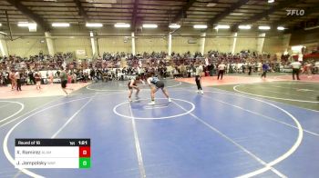 156 lbs Round Of 16 - Xavier Ramirez, Alamosa vs Jake Jampolsky, War Wc