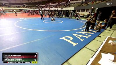 National K-2 44-48 1st Place Match - Jackson Snelson, Midlothian Miners Wrestling Cl vs Brooks Mcdougal, Poquoson Athletic Association