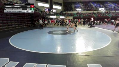 120 lbs Round Of 16 - Patrick O'Donnell, Blythewood vs Gunner Musilunas, Myrtle Beach