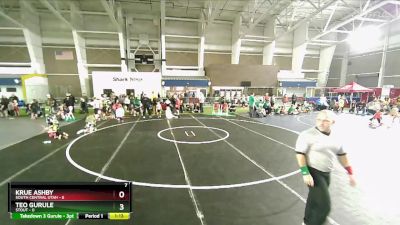 49 lbs Quarters & Wb (16 Team) - Teo Gurule, Stout vs Krue Ashby, South Central Utah