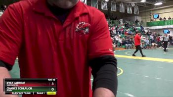 150 lbs Semifinal - Chance Schlauch, Perry vs Kyle Jardine, Wadsworth