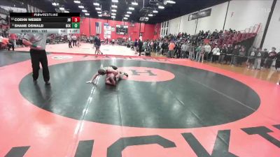 150 lbs 5th Place Match - Shane Oswald, Columbia (HICKMAN) (MO) vs Coehn Weber, Joliet (WEST)