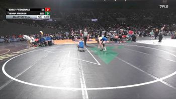 6A/5A Girls 145 Quarterfinal - Jenna Friesen, McNary Girls vs Emily Fitzgerald, Eagle Point Girls
