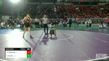 4A 126 lbs Quarterfinal - Jake Mescher, Bishop Kelly vs Sam Smith, Blackfoot