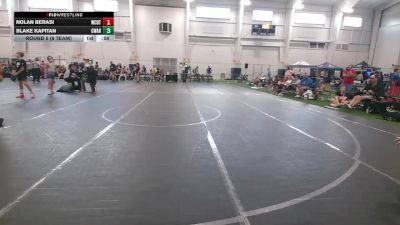 84 lbs Round 5 (8 Team) - Nolan Berasi, Wrecking Crew Demolition Team vs Blake Kapitan, Contenders WA Blue