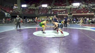 220 lbs Cons. Semi - Chase Saunders, Rustler Wrestling Club vs Colton Bennett, Upper Valley Aces