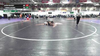 149 lbs Cons. Round 5 - Jaxon Mackey, Southeastern vs Tomas Jacobo, Simpson (Calif.)