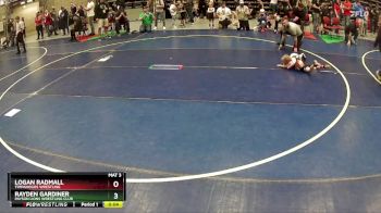 42 lbs Quarterfinal - Rayden Gardiner, Payson Lions Wrestling Club vs Logan Radmall, Timpanogos Wrestling