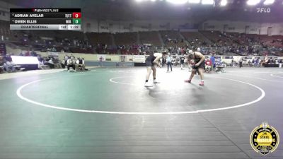 B4A-215 lbs Quarterfinal - Adrian Avelar, Tuttle vs Owen Ellis, Inola