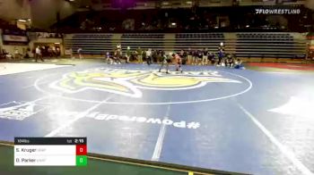 184 lbs Consolation - Sam Kruger, Unattached-South Dakota State vs Dj Parker, Unattached-North Dakota State