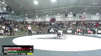 133 lbs Champ. Round 3 - Te`Andre Allen, Quincy vs Jeremiah Echevarria, Gannon