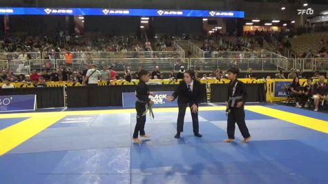 Leonardo Xavi Berduo vs Nico Joseph Ruiz 2025 Pan Kids Jiu-Jitsu IBJJF Championship
