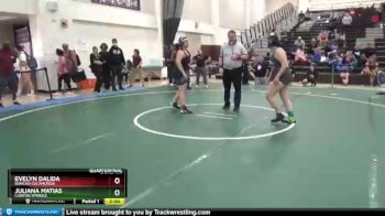 189 lbs Quarterfinal - Evelyn Dalida, Rancho Cucamonga vs Juliana Matias, Canyon Springs