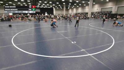 157 lbs Champ. Rd Of 16 - Evan Moore, Tuttle Wrestling Club vs Brian Moreno, Team Idaho Wrestling Club