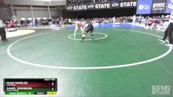 1A 157 lbs 1st Place Match - Hugh Wheeler, Cashmere vs Daniel Washburn, Mount Baker