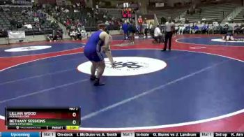 235 lbs Cons. Round 2 - Bethany Sessions, North Little Rock vs Lillian Wood, Mountain Home