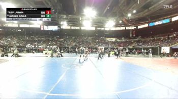 175 lbs Champ. Round 3 - Leif Larwin, Bend Senior vs Joshua Rojas, Caldwell