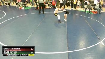 80 lbs Cons. Round 3 - Chase Dunham, Davis Wrestling Club vs Emmett Herrscher, Riverton Wolf Pack Wrestling