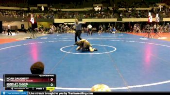 105 lbs Quarterfinal - Bentley Austin, Great Bridge Wildcats vs Noah Daughtry, Williamsburg Wrestling Clib