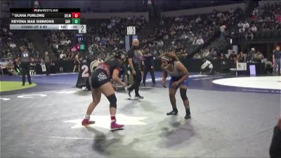 170 lbs Consi Of 8 #2 - Olivia Furlong, Selma (CS) vs Keyona Mae Simmons, San Diego (SD)