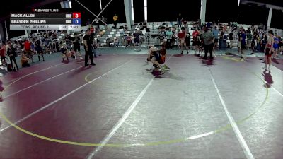 150 lbs Cons. Round 2 - Mack Allen, Ohio vs Brayden Phillips, Ohio