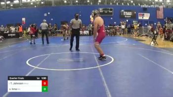 220 lbs Quarterfinal - Tommy Johnson, MN All Stars vs Vincenzo Lima, Big Game