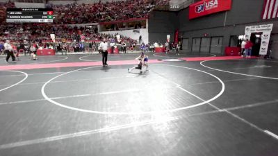 45 lbs Champ. Round 1 - Rawson Waldera, Blair Taylor Youth Wrestling vs Leo Long, Bandit Club Wrestling