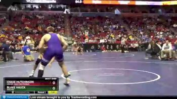 3A-182 lbs 7th Place Match - Chase Hutchinson, Valley, West Des Moines vs Blake Hauck, Waukee