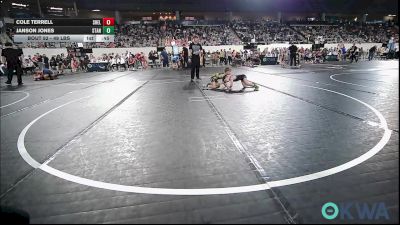 49 lbs Consi Of 16 #2 - Cole Terrell, Shelton Wrestling Academy vs Janson Jones, Standfast