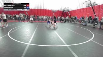 100 lbs Quarterfinal - Micaiah Black, Victory School Of Wrestling vs Caden Bock, Freedom Wrestling Club