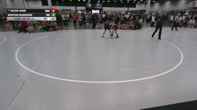 96 lbs Cons. Rd Of 16 - Boston Burrows, Sebolt Wrestling Academy vs Jacob Gwin, Threestyle Wrestling Of Oklahoma