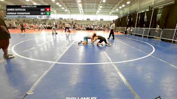 160 lbs Rr Rnd 1 - James Batulga, 84 Athletes Black vs Jordan Thompson, 4M Power