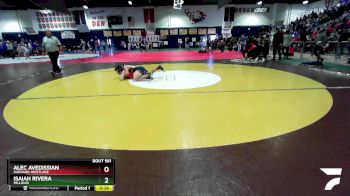 138 lbs Cons. Round 4 - Isaiah Rivera, Millikan vs Alec Avedissian, Harvard-Westlake