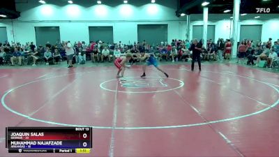 136 lbs Placement Matches (8 Team) - Joaquin Salas, Georgia vs Muhammad Najafzade, Arkansas